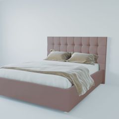 Кровать Венеция с ПМ 800 (велюр темно-серый) в Новом Уренгое - novyy-urengoy.mebel24.online | фото 2
