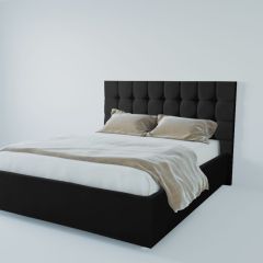 Кровать Венеция с ПМ 900 (экокожа кольт ч) в Новом Уренгое - novyy-urengoy.mebel24.online | фото 2