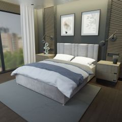 Кровать Верона Решетка+ПМ (1600) *БЕЗ ДНА в Новом Уренгое - novyy-urengoy.mebel24.online | фото