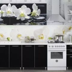 Кухня Фотофасад Белая Орхидея 2000 мм в Новом Уренгое - novyy-urengoy.mebel24.online | фото