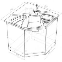 Кухонный гарнитур Ноктюрн оптима 1800х2400 мм в Новом Уренгое - novyy-urengoy.mebel24.online | фото 17