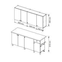 Кухонный гарнитур POINT 180 в Новом Уренгое - novyy-urengoy.mebel24.online | фото 11