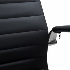 Офисное кресло для посетителей LMR-102N Черный в Новом Уренгое - novyy-urengoy.mebel24.online | фото 7