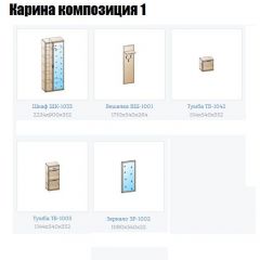 Прихожая Карина (модульная) в Новом Уренгое - novyy-urengoy.mebel24.online | фото 4