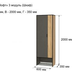 ОЛЬГА-ЛОФТ 3 Шкаф 2-х створчатый в Новом Уренгое - novyy-urengoy.mebel24.online | фото 4