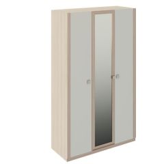 Шкаф 3 двери Глэдис М23 (ЯШС/Белый) в Новом Уренгое - novyy-urengoy.mebel24.online | фото