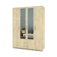 ЕВА Шкаф 4-х дверный Е43 в Новом Уренгое - novyy-urengoy.mebel24.online | фото 5