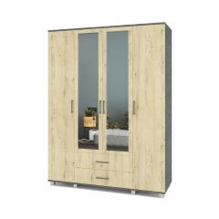 ЕВА Шкаф 4-х дверный Е43 в Новом Уренгое - novyy-urengoy.mebel24.online | фото 7