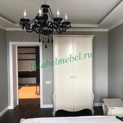 Шкаф для одежды Луиза (ММ-227-01/02Б) в Новом Уренгое - novyy-urengoy.mebel24.online | фото 2