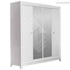 Шкаф для одежды Сабрина (ММ-302-01/04) с зеркалами в Новом Уренгое - novyy-urengoy.mebel24.online | фото