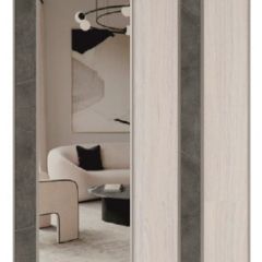Шкаф-купе 1300 серии SILVER S5+S5+B2+PL3 (2 ящика+2 штанги) профиль «Серебро» в Новом Уренгое - novyy-urengoy.mebel24.online | фото 8