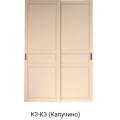 Шкаф-купе 1500 серии NEW CLASSIC K4+K4+B2+PL4 (2 ящика+F обр. штанга) профиль «Капучино» в Новом Уренгое - novyy-urengoy.mebel24.online | фото 12