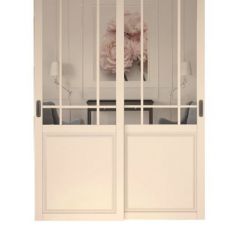 Шкаф-купе 1500 серии NEW CLASSIC K4+K4+B2+PL4 (2 ящика+F обр. штанга) профиль «Капучино» в Новом Уренгое - novyy-urengoy.mebel24.online | фото 15