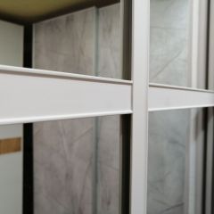 Шкаф-купе 1500 серии NEW CLASSIC K4+K4+B2+PL4 (2 ящика+F обр. штанга) профиль «Капучино» в Новом Уренгое - novyy-urengoy.mebel24.online | фото 6