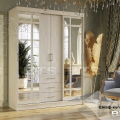 Шкаф-купе Маэстро (Ясень белый) в Новом Уренгое - novyy-urengoy.mebel24.online | фото 2