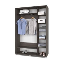 РОЛАНД Шкаф-купе Анкор темный (450*1500) Р451 в Новом Уренгое - novyy-urengoy.mebel24.online | фото 2