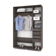 РОЛАНД Шкаф-купе Анкор темный (450*1600) Р461 в Новом Уренгое - novyy-urengoy.mebel24.online | фото 5