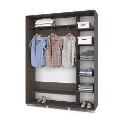РОЛАНД Шкаф-купе Анкор темный (450*1700) Р471 в Новом Уренгое - novyy-urengoy.mebel24.online | фото 3