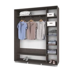 РОЛАНД Шкаф-купе Анкор темный (450*1800) Р481 в Новом Уренгое - novyy-urengoy.mebel24.online | фото 2