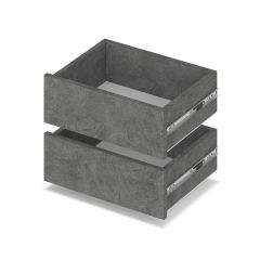 РОЛАНД Шкаф-купе с зеркалами Камень темный (450*1700) Р473 в Новом Уренгое - novyy-urengoy.mebel24.online | фото 3