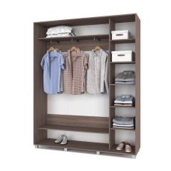 РОЛАНД Шкаф-купе Шимо темный (450*1800) Р481 в Новом Уренгое - novyy-urengoy.mebel24.online | фото 2
