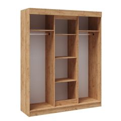Шкаф-купе ТВИСТ Белый в Новом Уренгое - novyy-urengoy.mebel24.online | фото 2