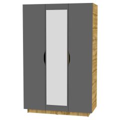 Шкаф с зеркалом "Аврора (H24_M)" в Новом Уренгое - novyy-urengoy.mebel24.online | фото 2