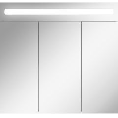 Шкаф-зеркало Аврора 80 с подсветкой LED Домино (DV8009HZ) в Новом Уренгое - novyy-urengoy.mebel24.online | фото 4