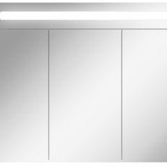 Шкаф-зеркало Аврора 85 с подсветкой LED Домино (DV8010HZ) в Новом Уренгое - novyy-urengoy.mebel24.online | фото 4