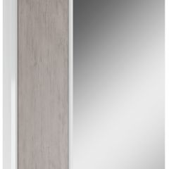 Шкаф-зеркало Uno 60 Дуб серый левый/правый Домино (DU1503HZ) в Новом Уренгое - novyy-urengoy.mebel24.online | фото 2