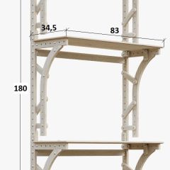 Система  хранения  Конструктор Арт. СХ3-1 в Новом Уренгое - novyy-urengoy.mebel24.online | фото 2
