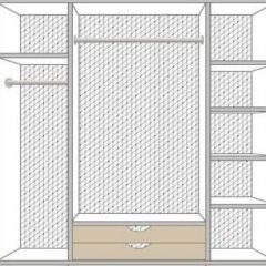 Спальня Ольга (комплект 4 дв.) беж/золото в Новом Уренгое - novyy-urengoy.mebel24.online | фото 3