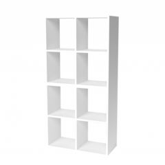 Стеллаж 8 секций (белый) в Новом Уренгое - novyy-urengoy.mebel24.online | фото