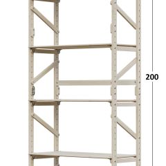 Стеллаж Конструктор Арт.СR2000-1 в Новом Уренгое - novyy-urengoy.mebel24.online | фото 2