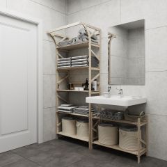 Стеллаж Конструктор Арт.СR2000-1 в Новом Уренгое - novyy-urengoy.mebel24.online | фото 4