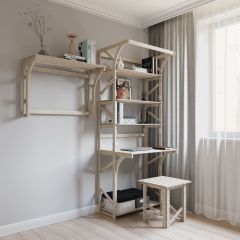 Стеллаж+стол Конструктор Арт.СRСт1-1 в Новом Уренгое - novyy-urengoy.mebel24.online | фото 6