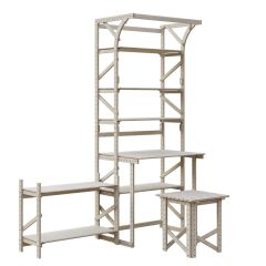 Стеллаж+стол со стойкой Конструктор Арт.СRСт2-1 в Новом Уренгое - novyy-urengoy.mebel24.online | фото 3