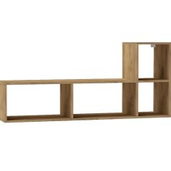 Стеллаж универсальный (ЛДСП дуб крафт золотой) в Новом Уренгое - novyy-urengoy.mebel24.online | фото