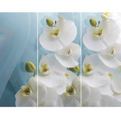 Стол Бостон-3 (Белая Орхидея) 1100/1420*700, опора Брифинг в Новом Уренгое - novyy-urengoy.mebel24.online | фото 2
