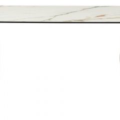 Стол BRONTE 220 KL-188 Контрастный мрамор матовый, итальянская керамика/ Шампань, ®DISAUR в Новом Уренгое - novyy-urengoy.mebel24.online | фото 2