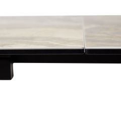 Стол IVAR 180 MARBLES KL-80 Серый мрамор, итальянская керамика, ®DISAUR в Новом Уренгое - novyy-urengoy.mebel24.online | фото 2