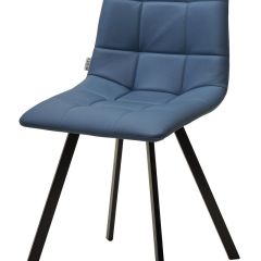 Стул CHILLI-Q SQUARE Oracul 795 Синий, экокожа PU / черный каркас, М-City в Новом Уренгое - novyy-urengoy.mebel24.online | фото