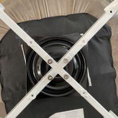 Стул MAVERICK 360 град. поворот. BLUVEL-40 BEIGE/ белый каркас, М-City в Новом Уренгое - novyy-urengoy.mebel24.online | фото 5