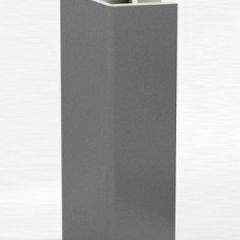 Угловое соединение для цоколя 135 гр. h150 мм (Алюминий, Белый, Черный, Сономаый) в Новом Уренгое - novyy-urengoy.mebel24.online | фото