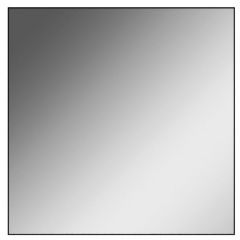 Зеркало Corsica 500х500 black без подсветки Sansa (SB1063Z) в Новом Уренгое - novyy-urengoy.mebel24.online | фото 1
