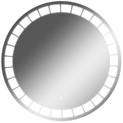 Зеркало Маскат 700х700 с подсветкой Домино (GL7057Z) в Новом Уренгое - novyy-urengoy.mebel24.online | фото