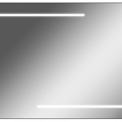 Зеркало Ray 120 black с подсветкой Sansa (SR1034Z) в Новом Уренгое - novyy-urengoy.mebel24.online | фото