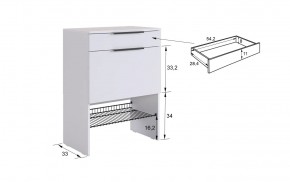 БАСКО Прихожая К8 (кашемир) в Новом Уренгое - novyy-urengoy.mebel24.online | фото 7