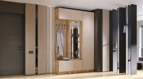 БАВАРИЯ Прихожая (дуб вотан/кашемир) в Новом Уренгое - novyy-urengoy.mebel24.online | фото