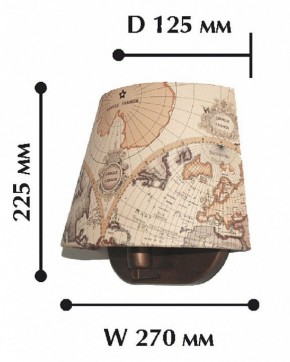 Бра Favourite Mappa 1122-1W в Новом Уренгое - novyy-urengoy.mebel24.online | фото 2